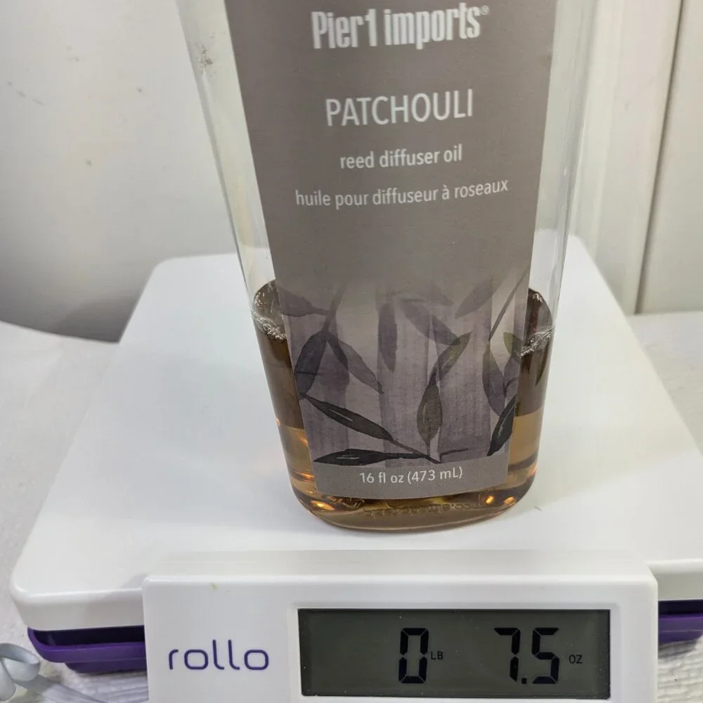 Vintage Pier 1 Imports Patchouli Reed Diffuser Home Fragrance Refill pier1 READ‎